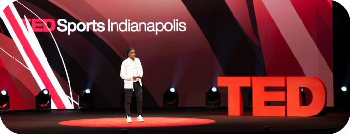 TEDSports Indianapolis stage