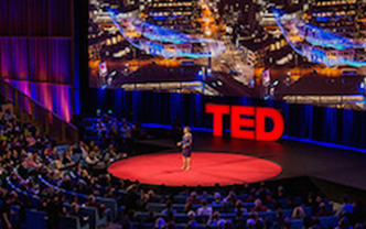 TED Talk stage